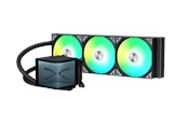 CPU koeler - Tryx PANORAMA Upgraded 360mm AIO black - CPU waterkoeling - Max 28 dBA - L-P360A-AS3M-G1K