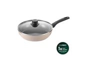 Pannen - Ballarini - Ledro Saute Pan with Lid - Beige - 28 cm - 1027803