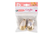Dolls & Accessories - Corolle Golden Ballet Flat Shoes for Baby Doll 36cm - 9000141780
