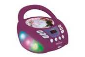 DAB & Wekkerradio - Lexibook Frozen Portable CD player with Mic Jack - FM - Stereo - Lexibook RCD108FZ
