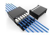 Accessoires - DIGITUS consolidation point box - keystone modules with intelligent cable manager - DN-93708-6