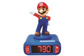 Muziek - Mario Digital Alarm Clock with 3D Super  Figure Lights and Sounds - 80103