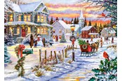 Puzzels - Castorland Juletræ til byen (180) - B-018550