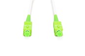 Netwerk - kabel - DIGITUS FO patch cord Armored SM Simplex - 5m - Wit - 5m - DK-2922A-05-SCA-SX