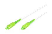 Netwerk - kabel - DIGITUS patch cable - 10 m - white - Wit - 10m - DK-2922A-10-SCA-SX
