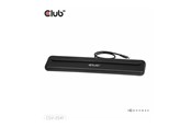 Docking station - Club 3D - docking station - USB-C - 2 x HDMI DP - 1GbE - CSV-2541