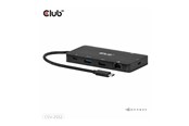 Docking station - Club 3D - docking station - USB-C - HDMI - 1GbE - CSV-2552