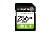 Geheugenkaart - Kingston Canvas Select Plus Gen3 SDXC - 150MB/s - 256GB - SDS3/256GB