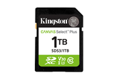 Geheugenkaart - Kingston Canvas Select Plus Gen3 SDXC - 150MB/s - 1TB - SDS3/1TB