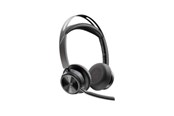 Headphones/Headsets - HP Poly Voyager Focus 2-M USB-C-C Headset USB-C/A Adapter Charging Stand - A4HT2AA#AC3