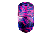 Muis - Pulsar X2 CRAZYLIGHT Mini Wireless - PRX Edition - Gaming muis - Optisch - 5 knoppen - Paars - PX2CL114
