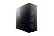 Case - Arctic Xtender (Black) - Case - Miditower - Zwart - ACPCC00015A
