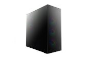 Case - Arctic Xtender (Mirror Black) - Case - Miditower - Zwart - ACPCC00018A