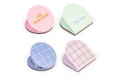 Bureau-accessoires - Kikkerland - Inkerie Magnetic Clips - Set of 4 - 4 x 4 x 2.75 cm - INK29