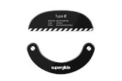 Muismat & accessoires - Pulsar Superglide Type-C for Xlite 2 Series - Zwart - PX2SGB2