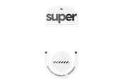 Muismat & accessoires - Pulsar Superglide (Type-S) for Logitech G PRO X SUPERLIGHT 2 - Wit - LGS2GW