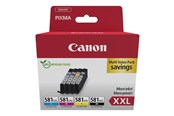 Inkt, toner en verbruiksartikelen - Canon CLI 581XXL / 1998B006 BK/C/M/Y Multi Pack - 1998C006