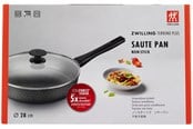 Pannen - Zwilling - Terreno Plus Ceramic Saute Pan - Gray - 28 cm - 1030654