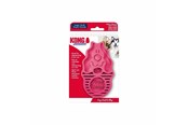 Honden - KONG - ZoomGroom - Raspberry - 12x7.5x4.5cm - 634.7952