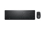 Toetsenbord - Dell Wireless Keyboard and Mouse KM3322W - keyboard and mouse set - QWERTY - Spanish - black Input Device - Keyboard and mouse set - Spaans - Zwart - KM3322W-R-SPN