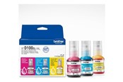 Inkt, toner en verbruiksartikelen - Brother BTD100CL Value Pack - 3-pack - high capacity - yellow cyan magenta - original - ink refill - BTD100CLVAL