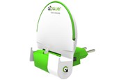 Powerbank - Q2Power Dock and charge powerbank EU lightning Powerbank - Wit - 2000 mAh - 3,200130