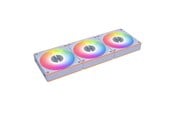 Case Fan - Lian Li UNI FAN CL Wireless Reverse Fan 3-Pack - Case ventilator - 120mm - Wit met RGB-licht - 12RCL1W3W