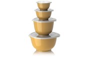 Keuken accessoires - Rosti - Margrethe Bowls - Set of 4 + Lids (Curry) - 29971