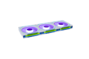 Case Fan - Lian Li UNI Fan INF 120 (3-pack) - Reverse blade - Case ventilator - 120mm - Wit met RGB-licht - 32 dBA - G99.12RSLIN3W.00