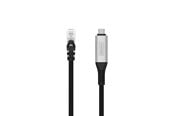 Netwerk - kabel - DIGITUS USB-C 3.2 Gen1 to RJ45 Adapter - 2m - Zwart - AK-300601-020-S