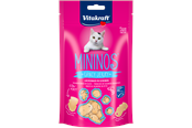 Katten - Vitakraft MININOS Fancy Jerky Zalm Snack Plakjes 40g - 34357