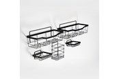 Badkamer accessoires - Scandinavian Collection - Bathroom Hanging Set - Black - 5740007825224