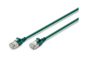 Netwerk - kabel - DIGITUS patch cable - 3 m - green - Groen - 3m - DK-1632-A-030S-G