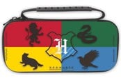 Gaming accessoires - Freaks And Geeks Harry Potter XL size bag for Nintendo Switch and Switch OLED - Multicolor - 4 Houses - Miscellaneous Accessoires voor spelconsole - Nintendo Switch - 299254