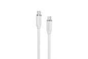 USB-kabel - ALOGIC Elements 240W USB-C to USB-C Charging Cable 2m Silicone - White - ELSI5U2CCWH2