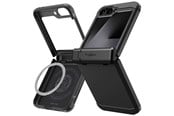 Mobiel - Covers & Cases - Spigen Tough Armor Pro MagSafe - black - Samsung Galaxy Z Flip7 FE/Flip 6 - ACS09807