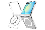 Mobiel - Covers & Cases - Spigen Ultra Hybrid Pro MagSafe - clear white - Samsung Galaxy Z Flip7 - ACS09559