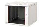 Rackkoffers - Equip Pro Mount - rack - 600x600 mm with glass door removable and lockable panels assembled - 9U - EPM-09-6060-G-CBAA