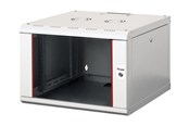 Rackkoffers - Equip Pro Mount - rack - 600x600 mm with glass door removable and lockable panels assembled - 7U - EPM-07-6060-G-CBAA