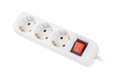Voedingskabel (extern) - Lanberg - power strip - with circuit breaker - 2500 Watt - PS1-03F-0150-W