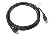 USB-kabel - Lanberg - USB extension cable - USB to USB - 3 m - CA-USBE-10CC-0030-BK