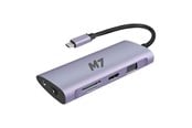 Docking station - M7 USB-C 11-in-1 dock with HDMI and VGA SD microSD RJ-45 USB3.0 and USB-C - 032