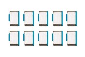 Systeemaccessoires - Lindy USB C Port Blockers 10pcs (Blue) - 40466