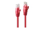 Netwerk - kabel - Lindy patch cable - 1 m - red - Rood - 1m - 48032
