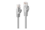 Netwerk - kabel - Lindy patch cable - 3 m - grey - Grijs - 3m - 48364