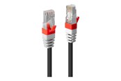 Netwerk - kabel - Lindy Premium patch cable - 1 m - black - Zwart - 1m - 45363