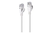 Netwerk - kabel - Lindy patch cable - 30 cm - grey - Grijs - 0.3m - 47580