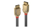 Beelscherm- en tv-kabel - Lindy Gold Line - DisplayPort cable - DisplayPort to DisplayPort - 15 m - 36297