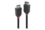 Beelscherm- en tv-kabel - Lindy Black Line - DisplayPort cable - DisplayPort to DisplayPort - 3 m - 36493