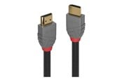 Beelscherm- en tv-kabel - Lindy Anthra Line HDMI cable with Ethernet - 15 m - 36968